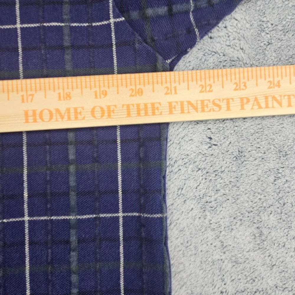 Vintage Polo Ralph Lauren Mens Large Windowpane Plaid Polo Shirt Made In USA Ivy